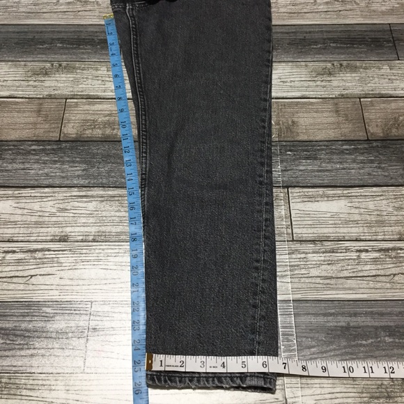 Zara The 90’s Mom Fit Jeans Women’s 6 Gray (Inseam 26) 100% Cotton High Rise - Picture 2 of 10